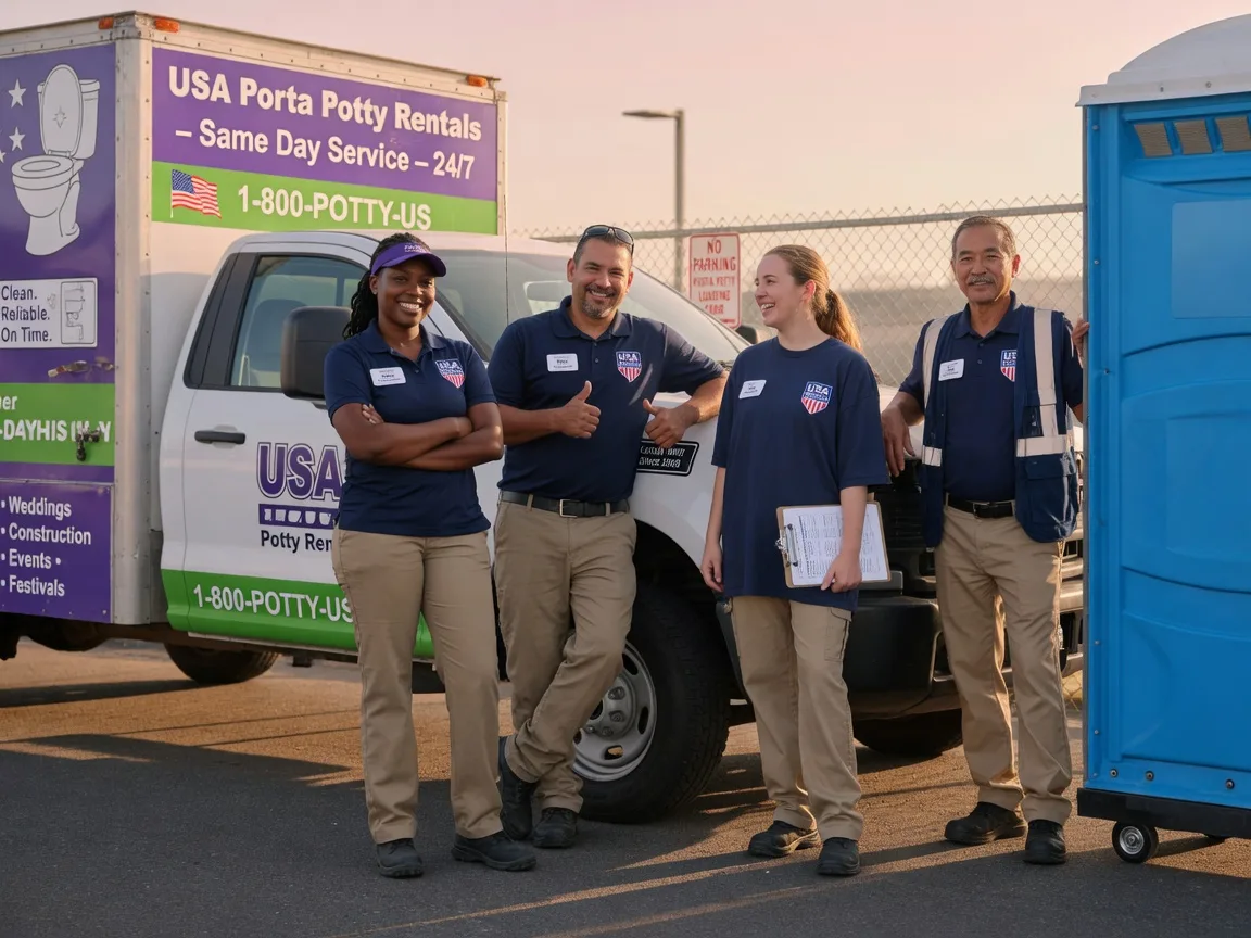 Porta Potty Rental company in Avondale, PA